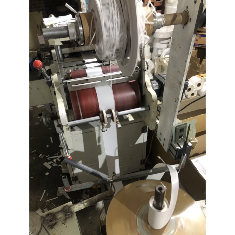 Giấy In Bill k80  30 mét- Giấy In Nhiệt K80 có Keo Dán- decal k80 Liên Tục