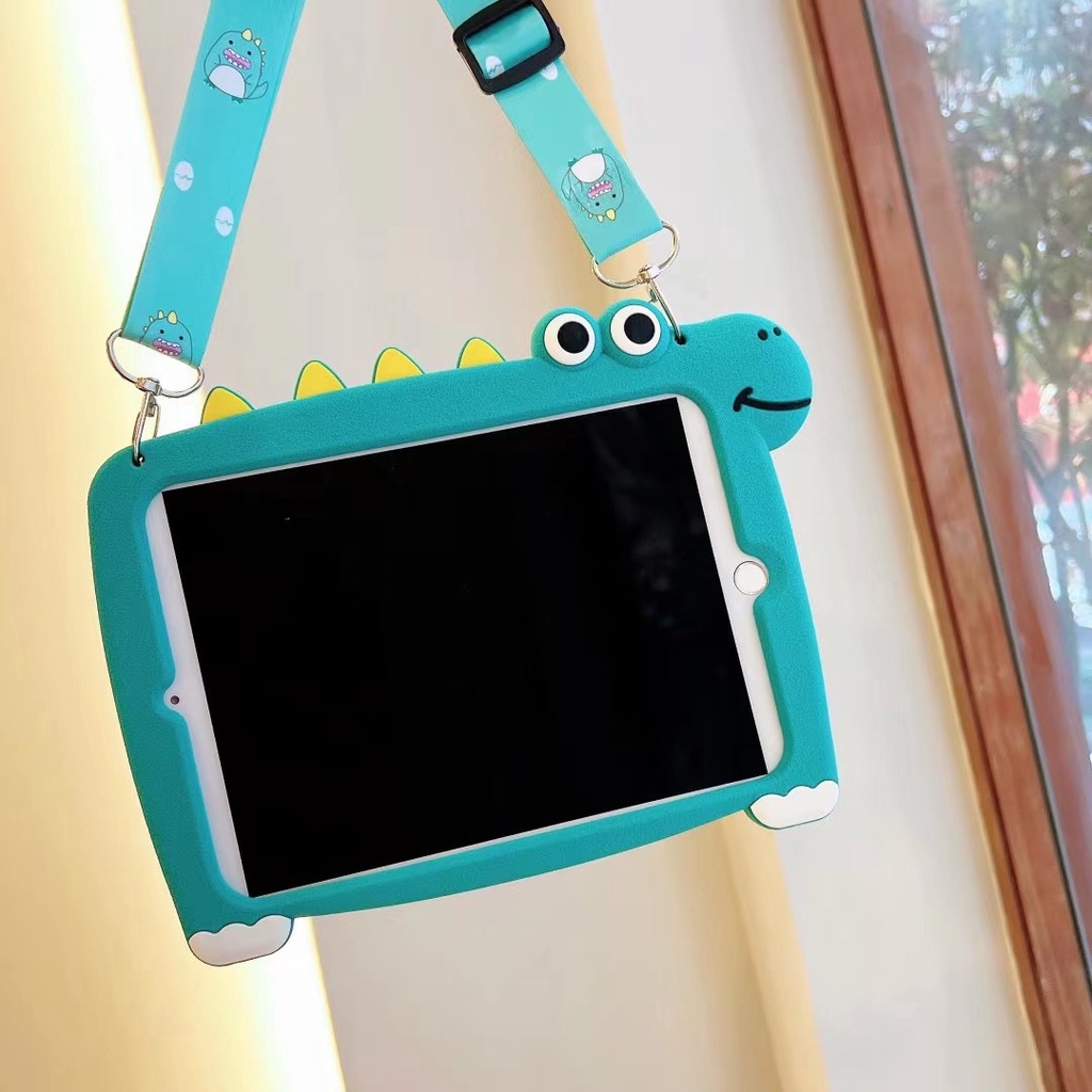 Ốp Lưng Máy Tính Bảng Hình Hà Mã Dễ Thương Dành Cho ipad 2019 10.2inch air3 pro 10.9inch air4 2018/mini12 3 4 5 6
