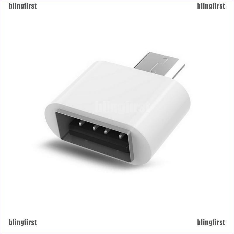 [Bling] 2pcs Micro USB Male To USB A 2.0 Adaptador OTG Convertidor Adapter Converter [First] | BigBuy360 - bigbuy360.vn