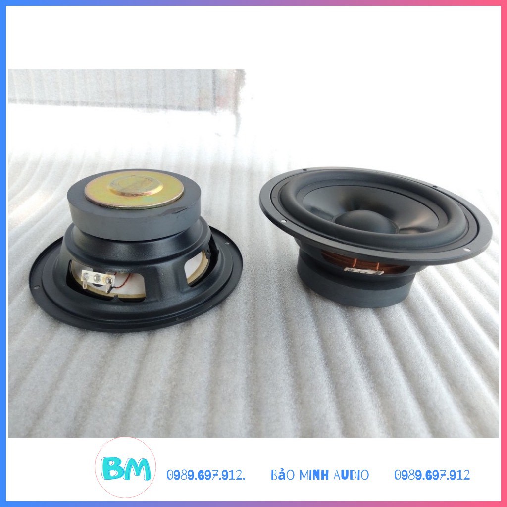 1 LOA BASS RỜI 1 TẤC 6 - BASS 16 TỪ 100 COIL 25 GÂN CAO SU - B16GCS