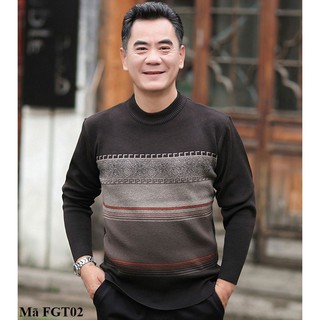 Hàng chuẩn đẹp Áo len nam cho người lớn tuổi FGT01 FGT02