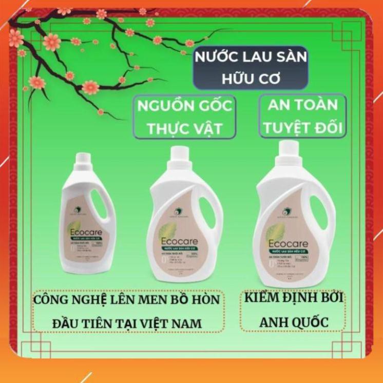 Nước lau sàn Hữu cơ Bồ hòn Ecocare .