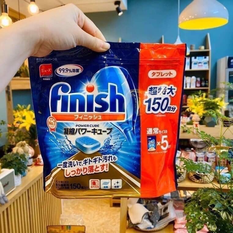 Viên rửa bát nhật Finish loại 150 viên