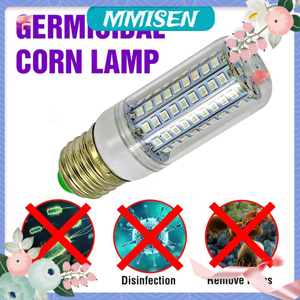 mmisen &E27 10W LED UV Germicidal Lamp UVC Disinfection Sterilizer Light Corn Bulb