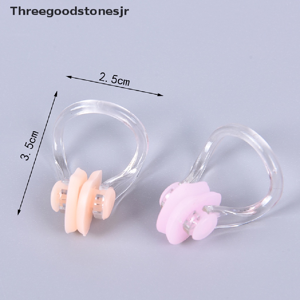 Set 10 Kẹp Mũi Bằng Silicon Mềm Thoải Mái Khi Đi Bơi / Lướt Sóng JR