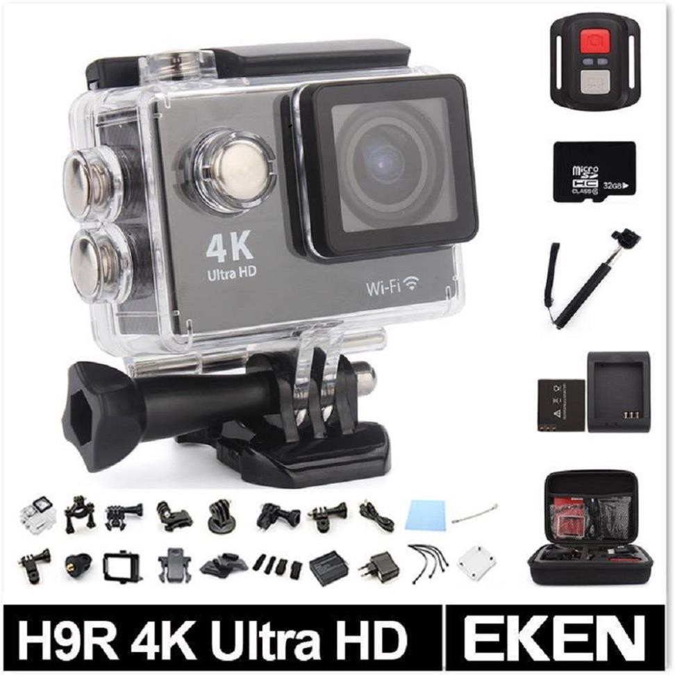 [CHÍNH HÃNG] Eken H9R - Camera thể thao Ultra HD 4K bản 4.0 mới nhất - Tặng Kèm Pin 900 mAh | BigBuy360 - bigbuy360.vn
