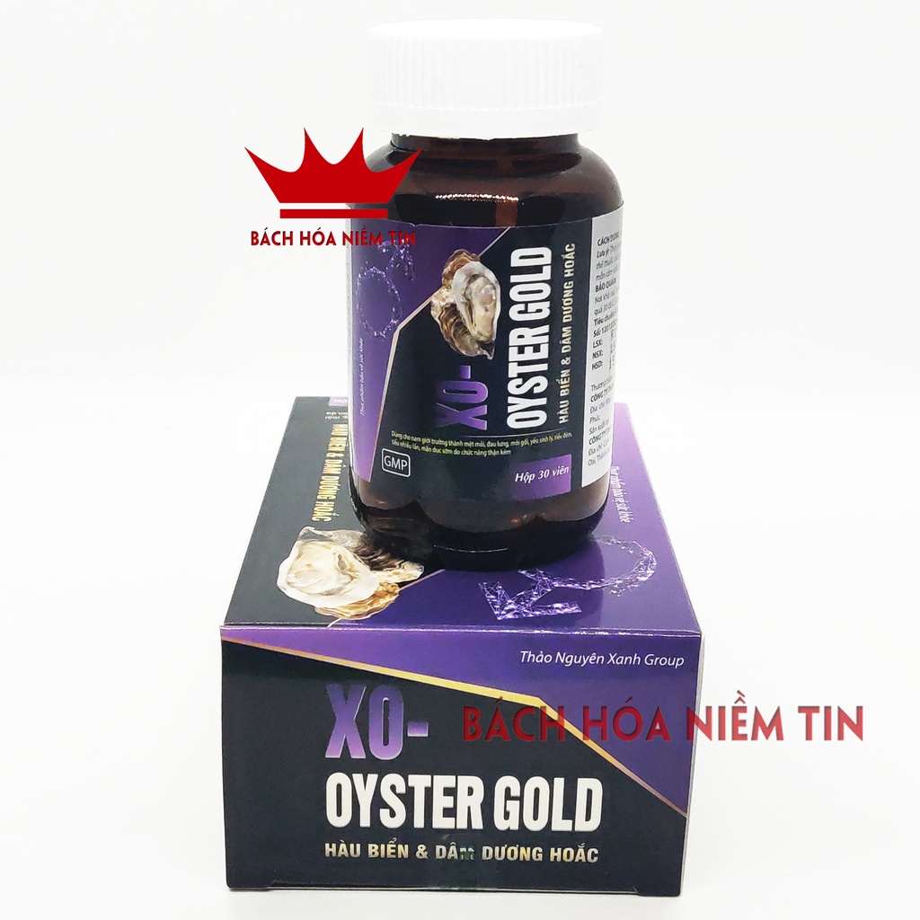 Viên uống tăng cường sinh lý nam XO - OYSTER GOLD - Violet - thành phần hàu biển dâm dương hoắc nhân sâm, tỏa dương