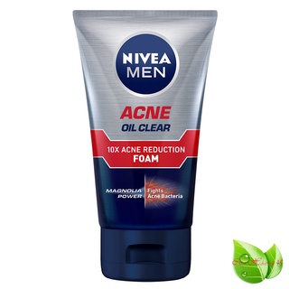 Nivea Men: Sữa rửa mặt Nivea Men Acne Oil Clear giúp ngăn ngừa mụn 100ml