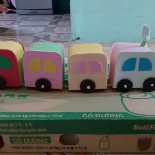 Tàu hỏa đồ chơi mầm non