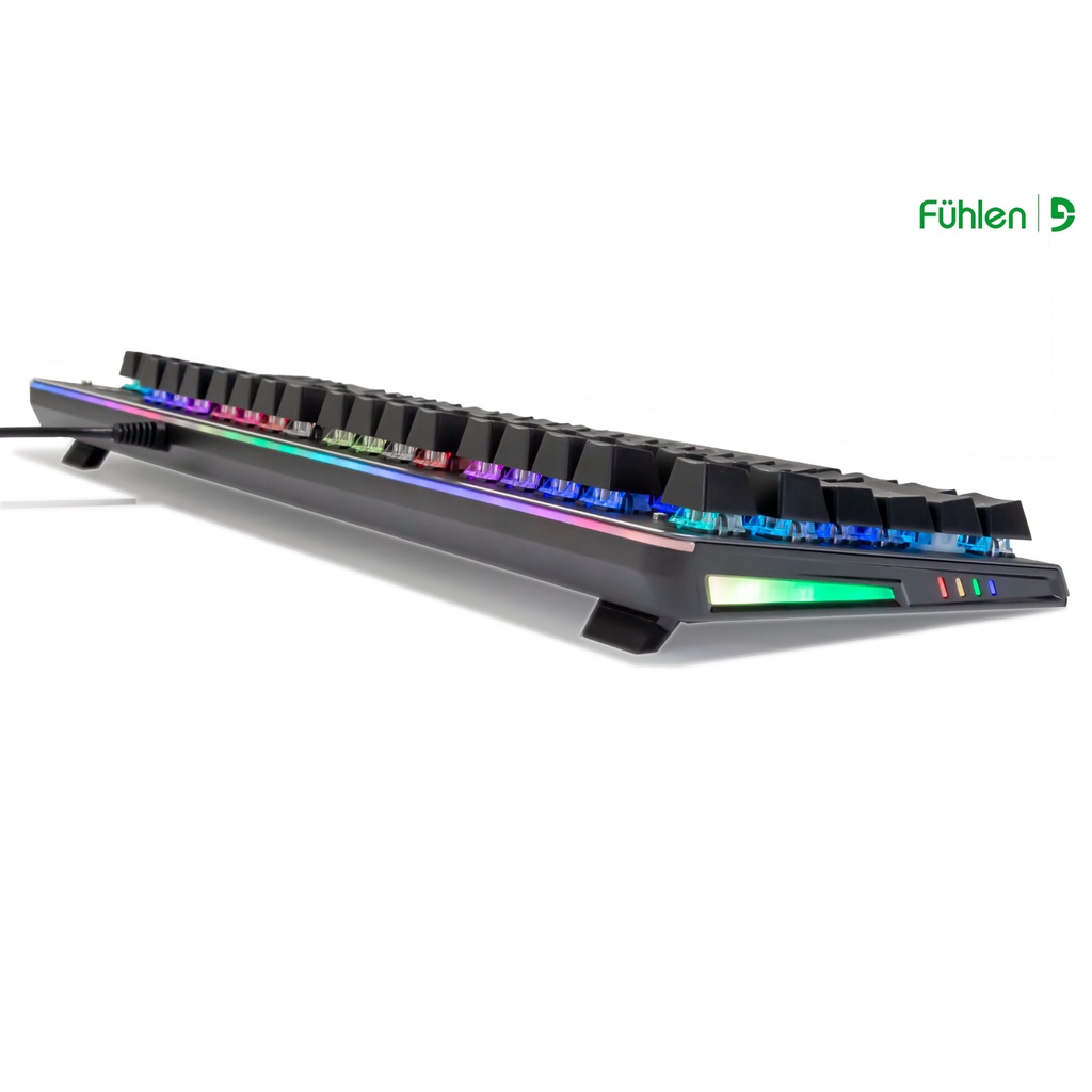 Bàn phím cơ Gaming Fuhlen Subverter có LED RGB - Chính hãng NINZA, bảo hành 2 năm