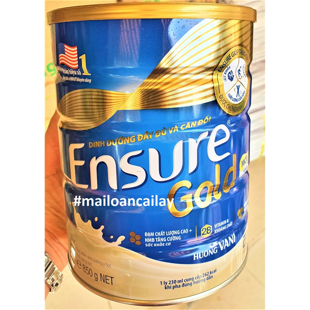 Ensure Gold Hương Vani 400g