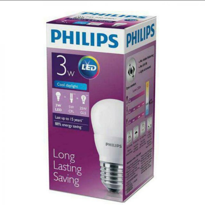 Đèn Led Philips Cool Daylight 3 Watt Chất Lượng Cao