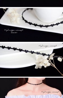 Vòng cổ choker tim