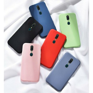 Ốp lưng KT Desing màu cho Oppo F11 Pro Silicon chống bẩn, dễ lau chùi ( Ảnh minh họa )