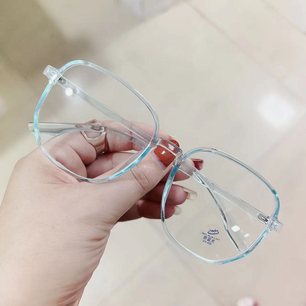 kính đổi màu+kính cận có độ 1.0~4.0，Kính Chống Ánh Sáng Xanh Chống Ánh Sáng Xanh Có Thể Thay Đổi Màu Sắc Theo Nhiệt Độ Cho Nữ，kính thời trang nữ gọng to cận vuông
