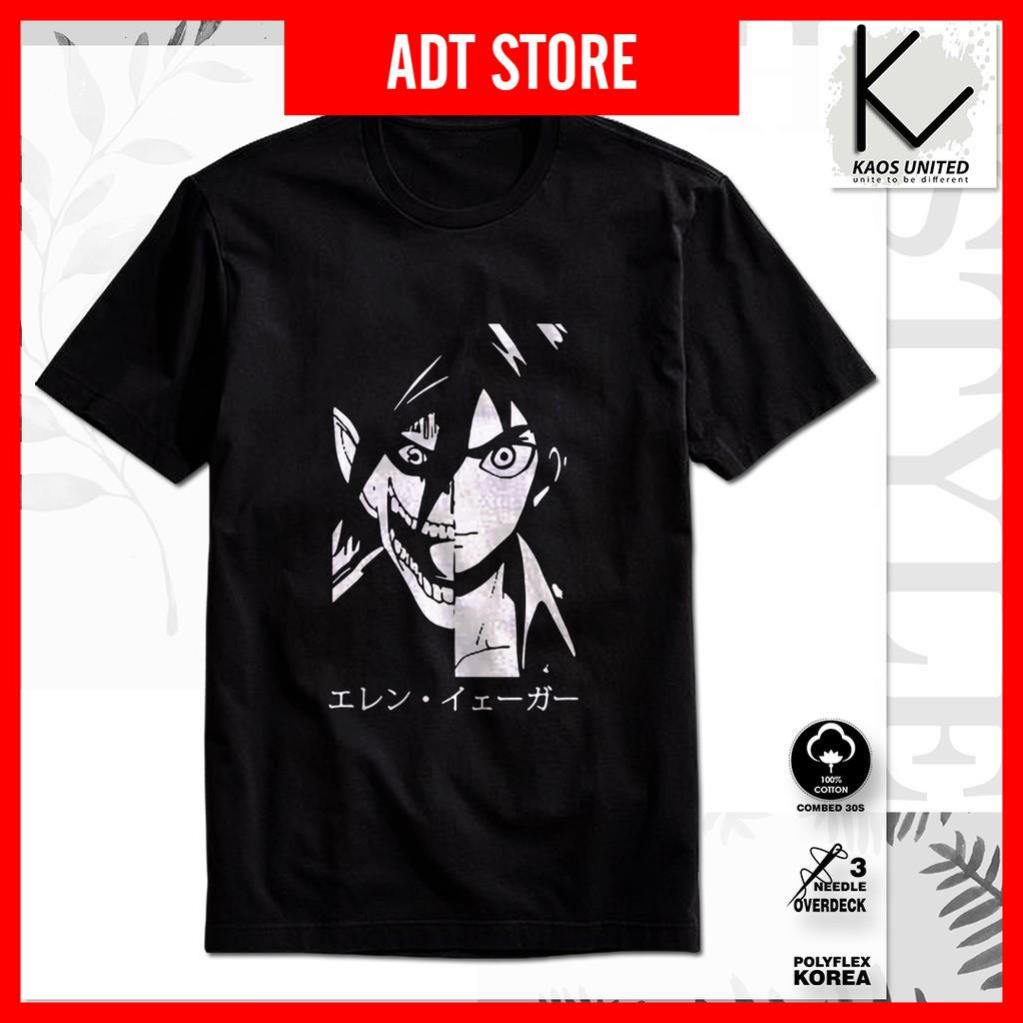 HOT 🔥HOT🔥 ⚡ Áo phông anime Eren Jeager Aot - Naruto - Dragonball cực ngầu