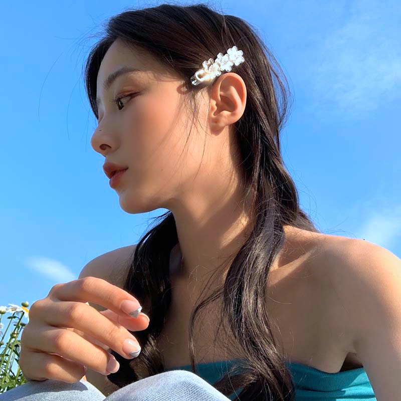 Kẹp Tóc Hình Hoa Thiết Kế Mới Thời Trang Theo Phong Cách Harajuku Cho Nữ