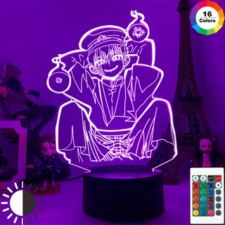 Mô Hình Nhân Vật hanako kun Có Đèn led Cảm Ứng Để Bàn Trang Trí Phòng Ngủ Cho Bé
