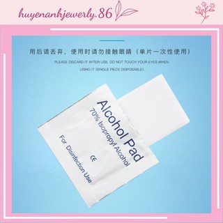 Miếng Alcohol Pad vệ sinh bề mặt móng, lau móng tay, chân, lau màn hình