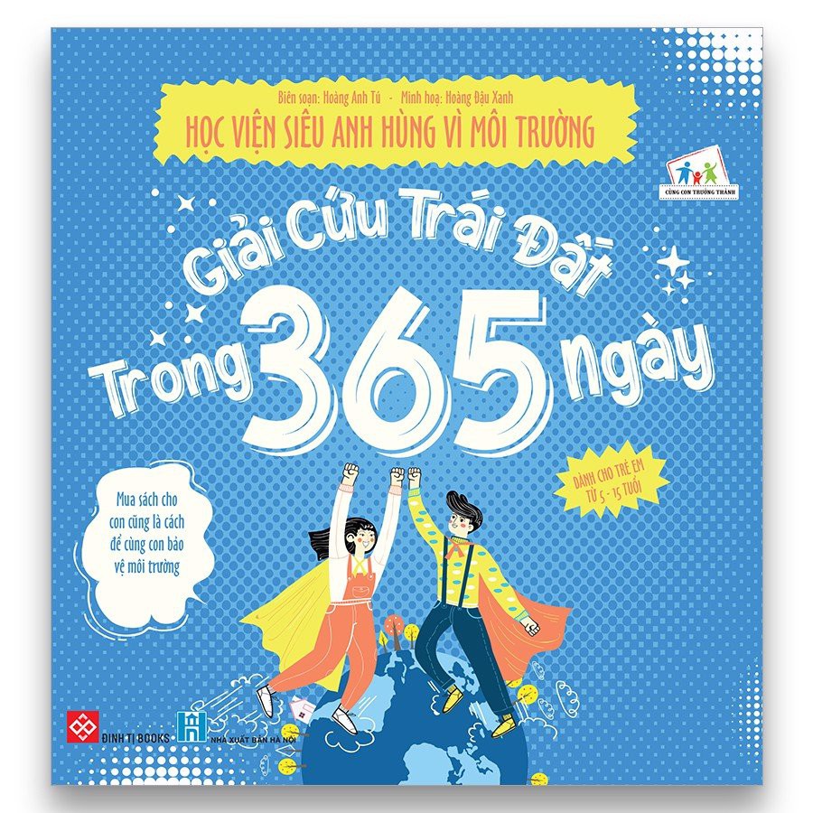 Sách: Giải cứu trái đất trong 365 ngày