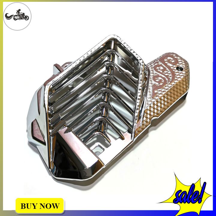 Ốp quạt gió Sh mode 2020 từ nhựa xi inox cao cấp