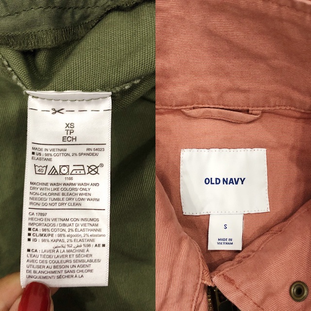 Áo khoác xuất xịn OLD NAVY