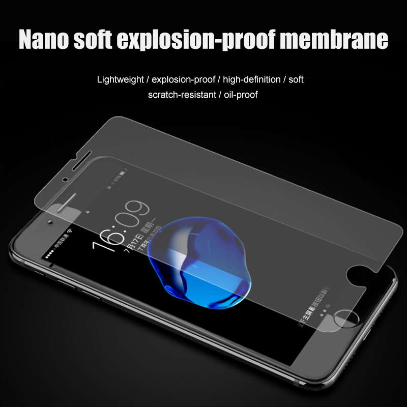 Set 2 miếng dán bảo vệ màn hình nano mềm dẻo chống cháy nổ cho OPPO Reno 10X Reamle X A5S A3S F9 F5 R17 A83 A59 A77