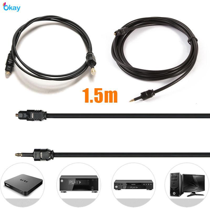 Cáp quang Toslink sang Mini Toslink SPDIF 3.5mm