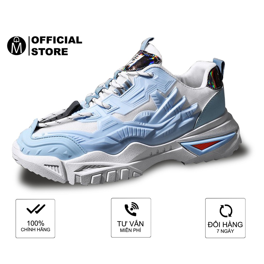 Giày sneaker nam MĐ G944 phối màu xanh trắng trẻ trung