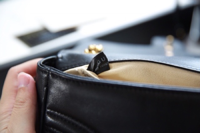 Túi đeo W366-22 dây tag vàng fullbox đẹp da lì