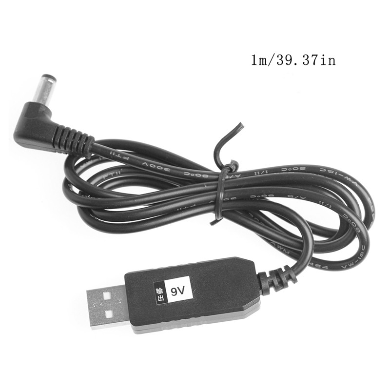 Cáp chuyển đổi USB DC 5V sang 12V 2.1x5.5mm chuyên dụng cho router tăng áp dây đèn LED 1m / 3m