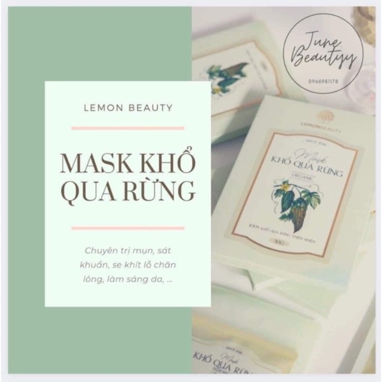 Mặt Nạ Khổ Qua Rừng LEMON MASK