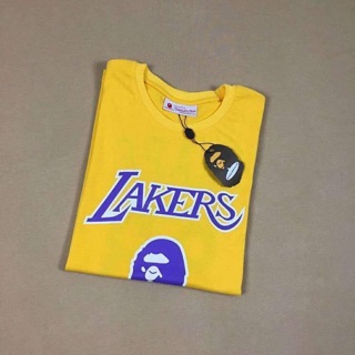 Áo phông Bape x Lakers