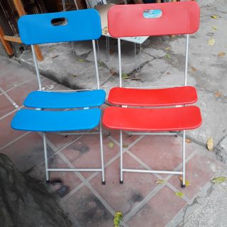 GHẾ GẤP NHỰA 3 MẢNH