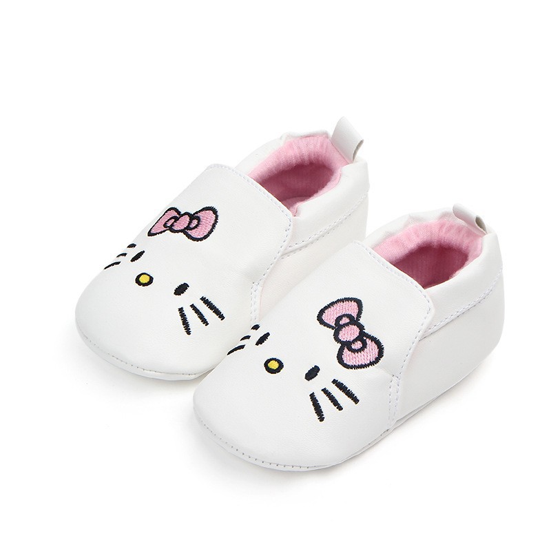 Giày lười in hình mèo Kitty xinh xắn cho bé