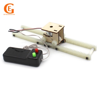 Bộ đồ chơi thí nghiệm khoa học gồm đường ray và đường ray xe lửa diy
