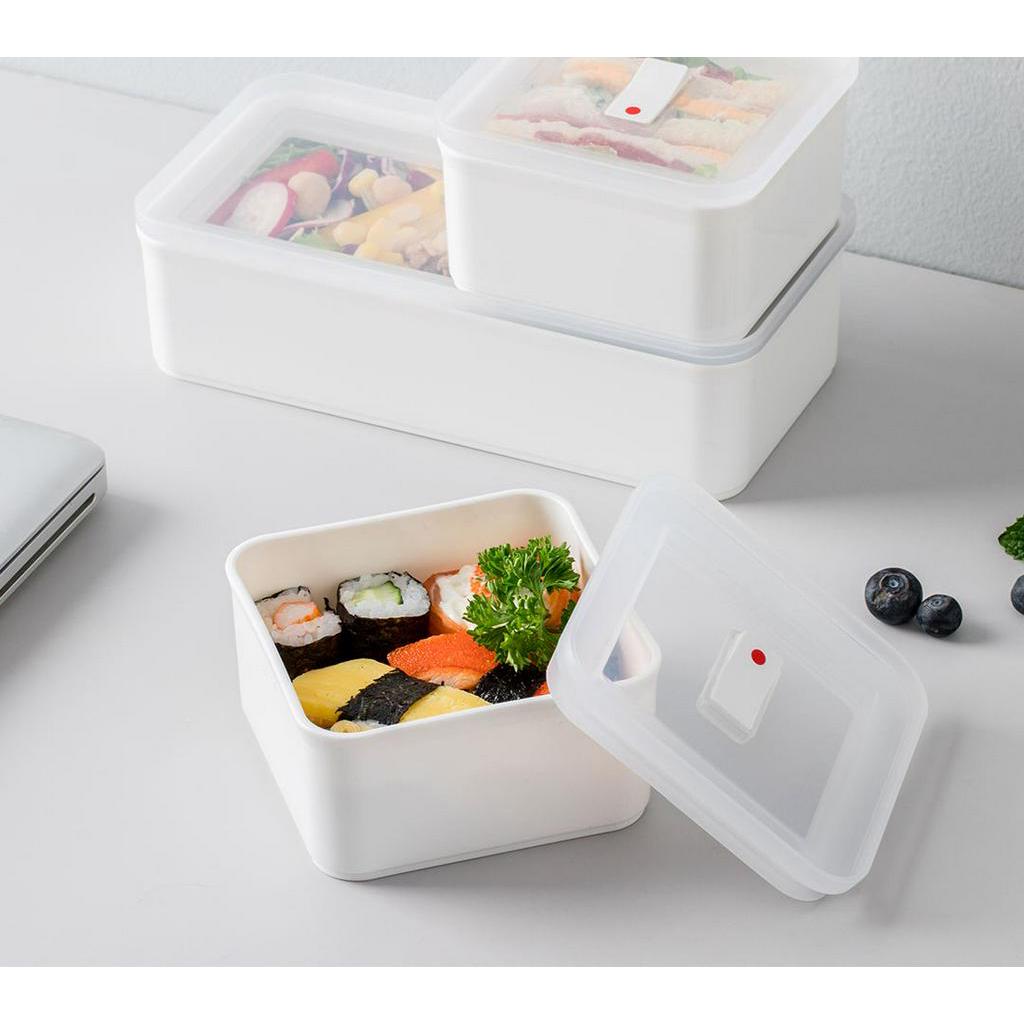 Hộp cơm Chống Rò Rỉ Thiết Kế Tiện Lợi Cho Trường Học / Văn Phòng
