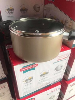 Nồi cao cấp Elmich 22cm chống dính đáy từ