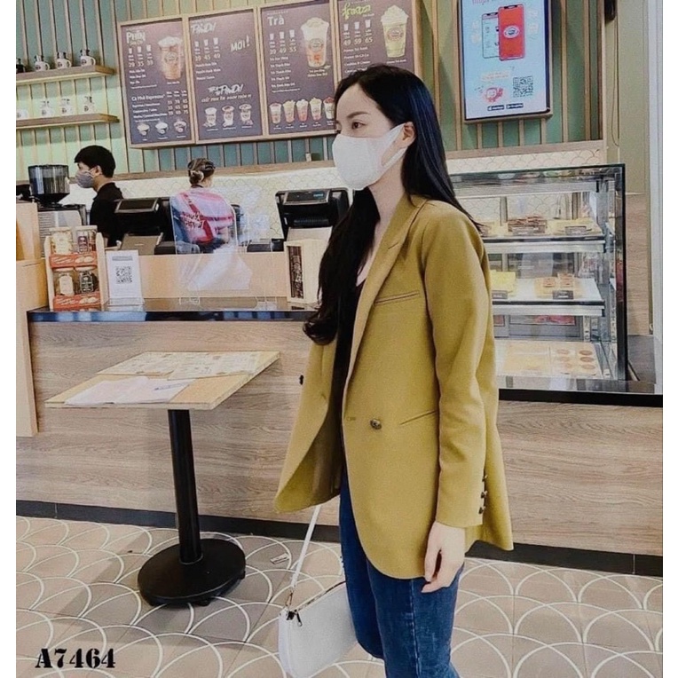 ÁO KHOÁC BLAZER VÀNG TÂY HOT HIT