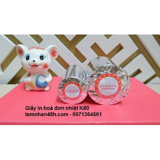 Combo 15c giấy in nhiệt hóa đơn K80