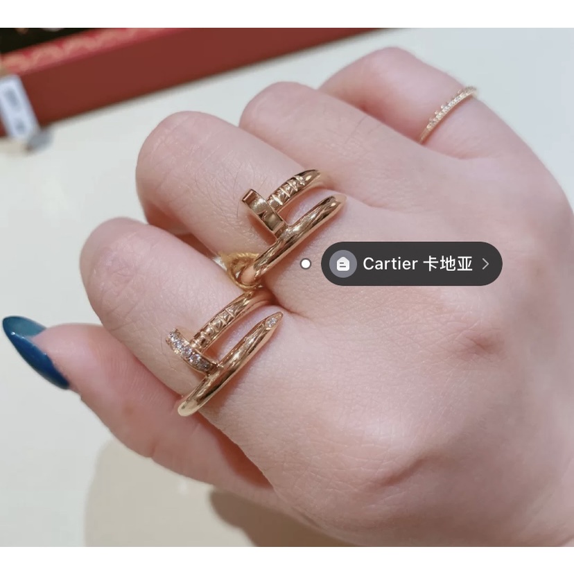 Nhẫn thời trang nữ cao cấp Cartier với thiết kế sành điệu, thanh lịch và cá tính