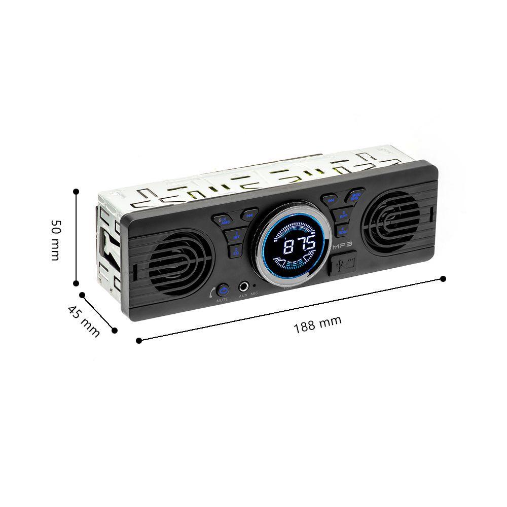 Máy Nghe Nhạc MP3 / Điện Thoại Rảnh Tay Tích Hợp Bảng Điều Khiển Dành Cho Xe Hơi