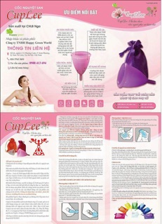Cốc nguyệt san CupLee Nga thay thế BVS
