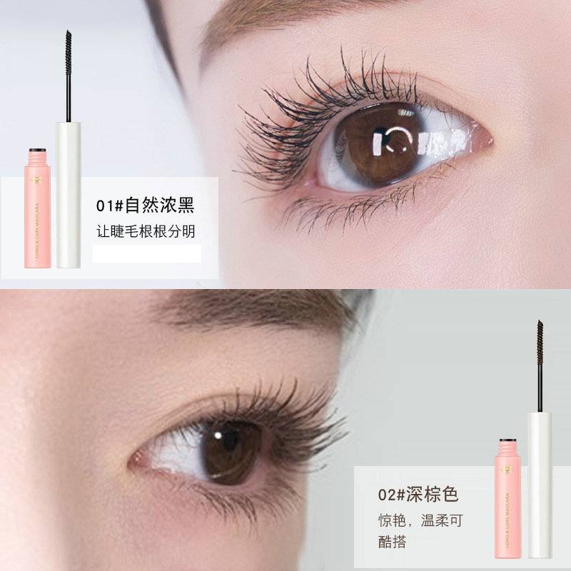 Mascara Kissbeauty Đầu Cọ Nhỏ Chống Thấm Nước Lâu Trôi