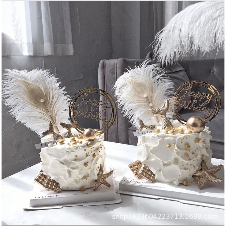 Lông vũ tự nhiên chụp ảnh mềm mại như tơ nhiều màu xinh xắn - House Decor