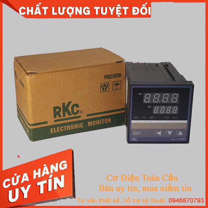 Bộ điều khiển nhiệt độ ( đồng hồ nhiệt độ ) RKC C700 mặt 72x72 75x75