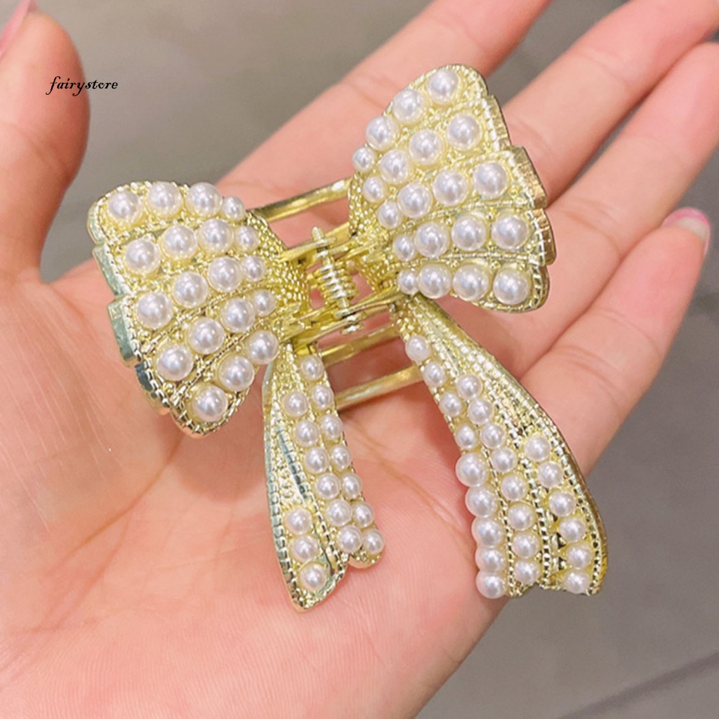 Fairystore| Kẹp Tóc Càng Cua Đính Đá Lấp Lánh