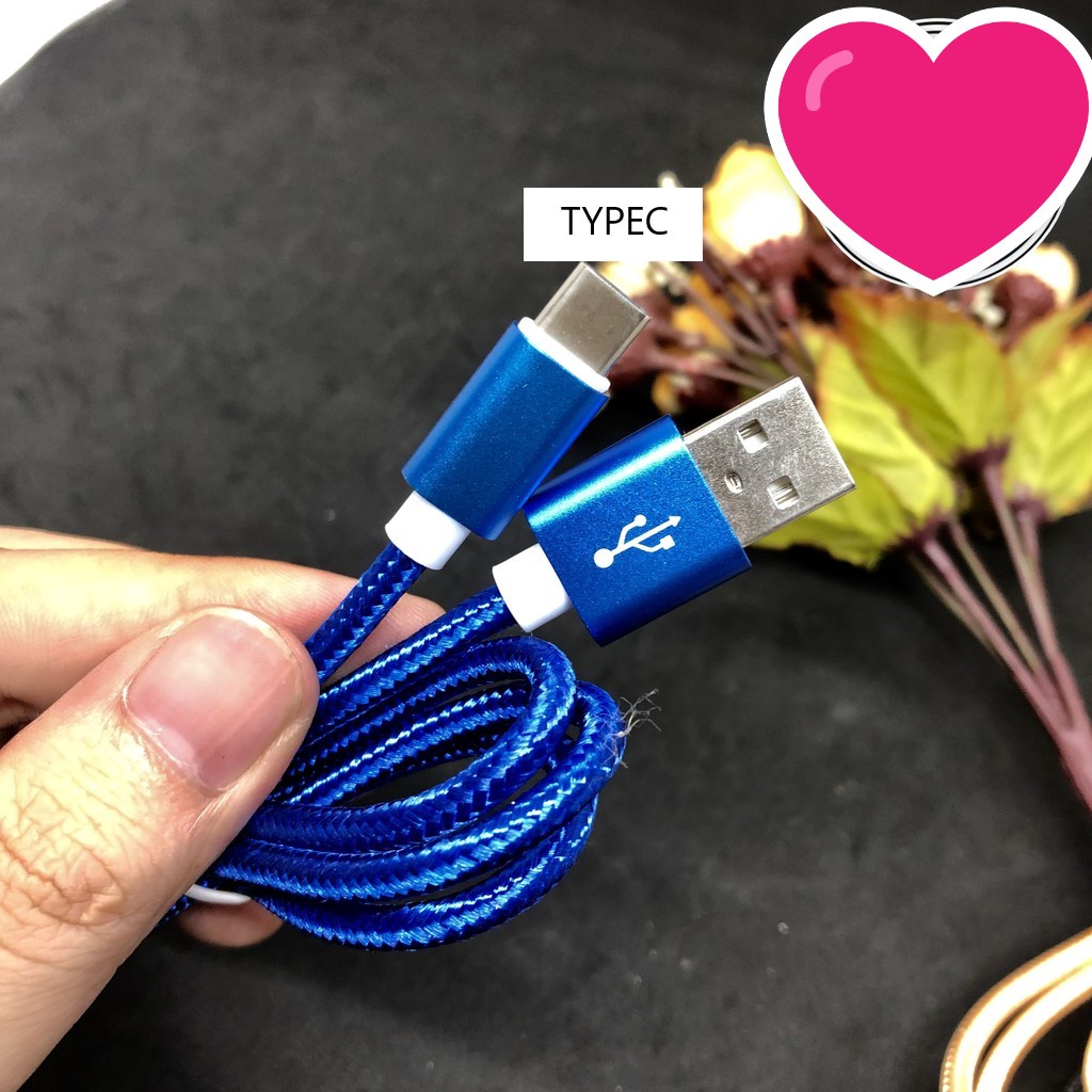 '' Hàng Mới '' Dây Sạc , Cáp Sạc USB typeC cho Samsung 3m Bọc Dù , Dùng Siêu Bền , Siêu Nhanh Cho Các Máy Typec ..