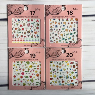 Nail Sticker dán móng tay dễ thương