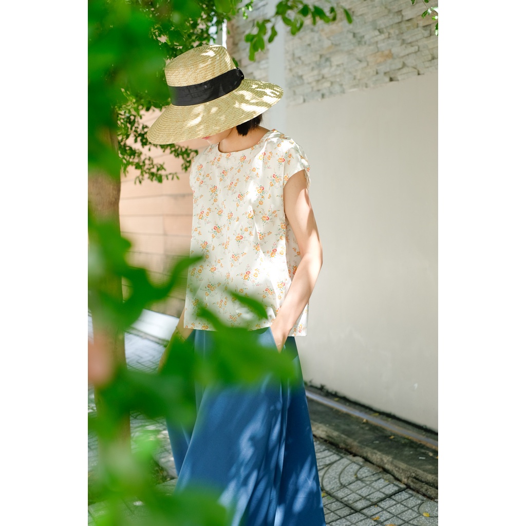 Tenratvui - Áo Little Buttons